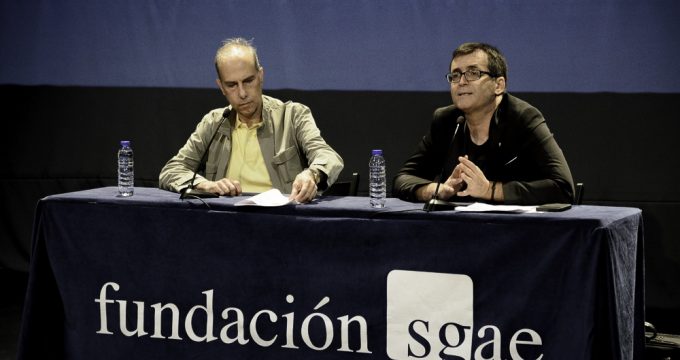 Eduardo Zaramella y Ángel Sala en la rueda de prensa del Festival de Sitges
