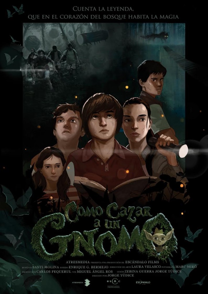 Cartel proyecto Cómo cazar a un gnomo