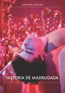 Cartel del proyecto Historia de Madrugada, seleccionado para participar en 5th Pitchbox